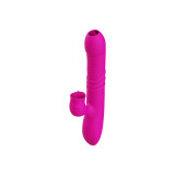 ARMONY - FANNY VIBRATORE MULTIFUNZIONE DOPPIA LINGUA FUCSIA EFFETTO C…