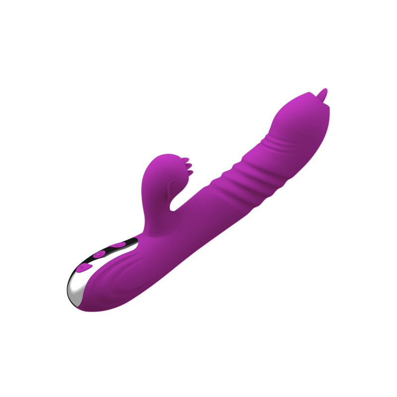 ARMONY - FAIRY MULTIFUNCTION VIBRATOR DOUBLE TONGUE VIOLET HEAT EFFEC…