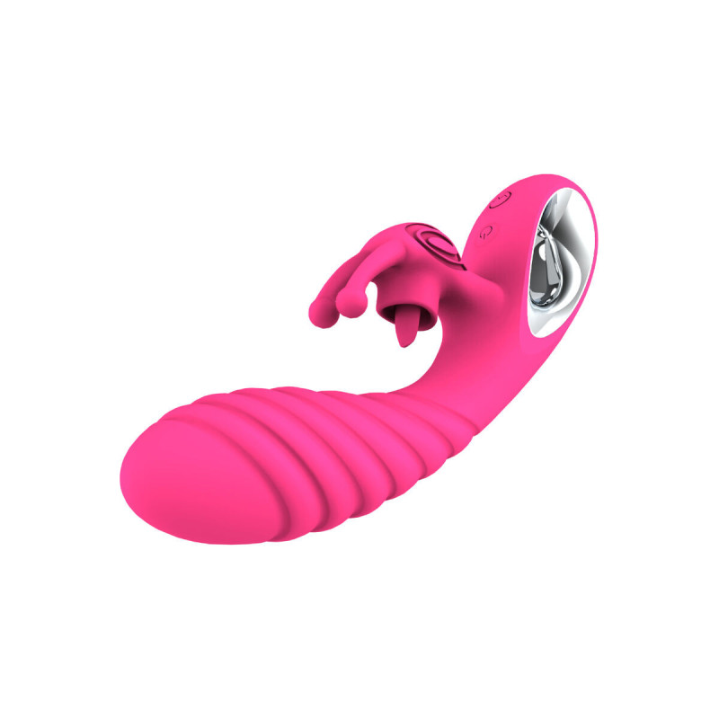 ARMONY - VICKY RABBIT VIBRATOR WITH FUCHSIA PULL RING TONGUE - ARMONY…