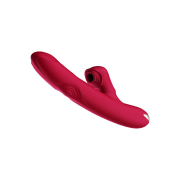 ARMONY - BUMP VIBRATOR & SUCTION CUP MODEL 1 BURGUNDY - ARMONY VIBRAT…