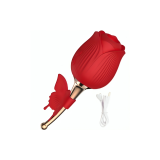 ARMONY - BUTTERFLY FLOWER SUCTION RED - ARMONY STIMULATORS - Air Stim…
