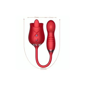 ARMONY - VIBRATEUR DE FLEUR DELIGHT & BUMPING AVEC LANGUE ROUGE - ARM…