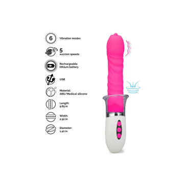 ARMONY - LIBERTY VIBRATOR & THRUSTING WITH TONGUE - ARMONY VIBRATORS