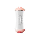ARMONY - MASTURBATORE VIBRATORE DOPPIO PER VAGINA E BOCCA BIANCO - AR…