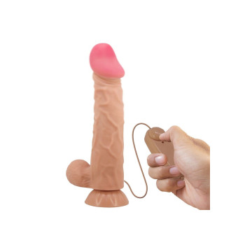 Pretty Love - Sliding Skin Series Dildo Realístico Con Ventosa Piel