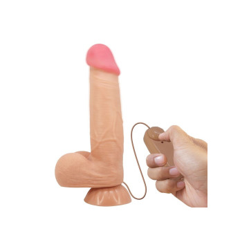 Pretty Love - Sliding Skin Series Dildo Realístico Con Ventosa Piel