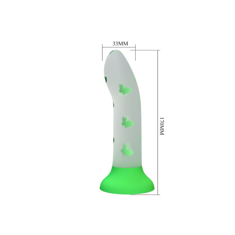 Pretty Love - Magischer Nacht - Dildo Ohne Vibration Leuchtendes