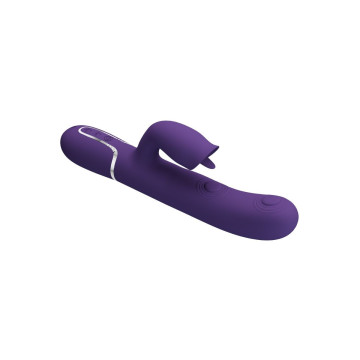 Pretty Love - Vibrador Rabbit Con Licking Morado | Vybes.it
