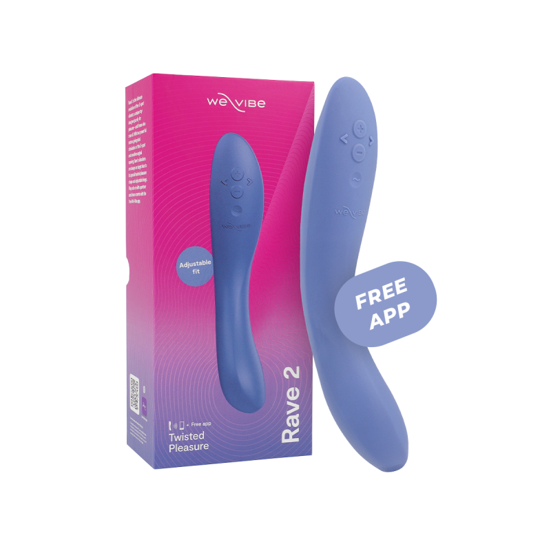 We - Vibe - Rave 2 Vibrador Punto G Azul | Vybes.it