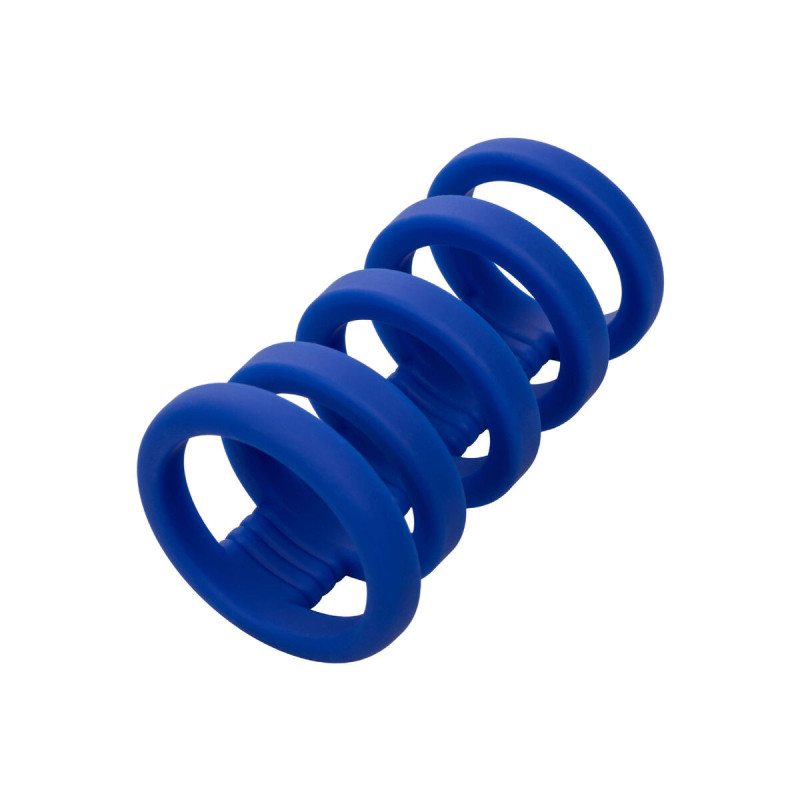 CALEXOTICS - ADMIRAL XTREME CAGE BLUE - Chastity Rings | Vybes.it