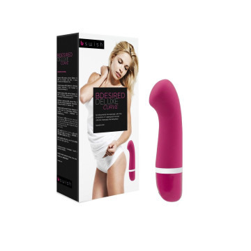 B SWISH - BDESIRED DELUXE CURVE ROSA - Mini-Vibratoren | Vybes.it