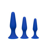 Calexotics - Admiral Kit 3 Plug Anal Azul | Vybes.it
