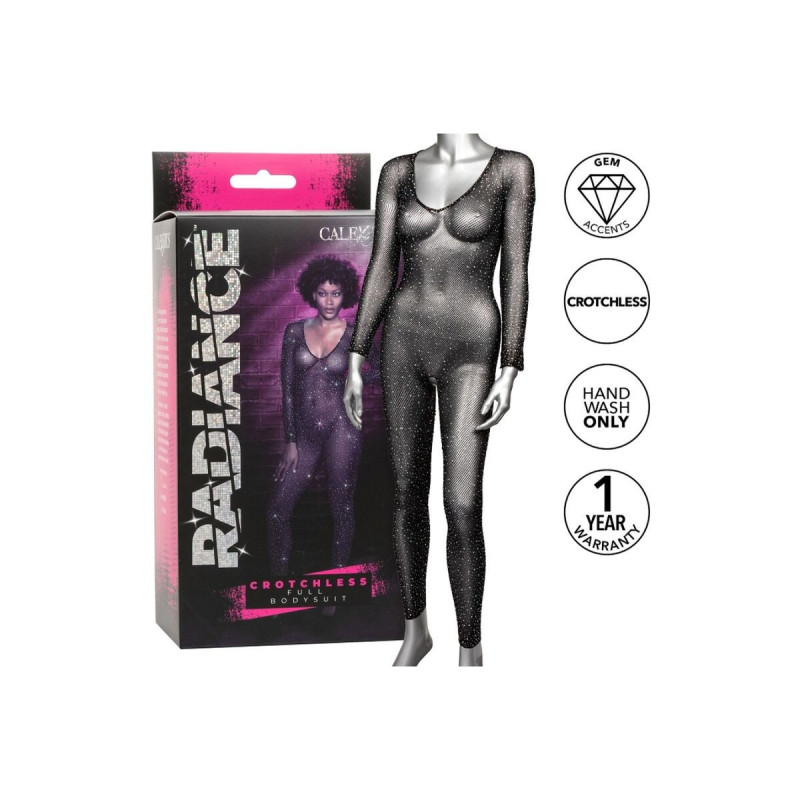 CALEXOTICS - RADIANCE BODY COMPLET SANS CROCHET RHIN - Bodystocking