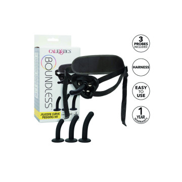 Calexotics - Boundless Kit Arnés Silicona Curvado | Vybes.it
