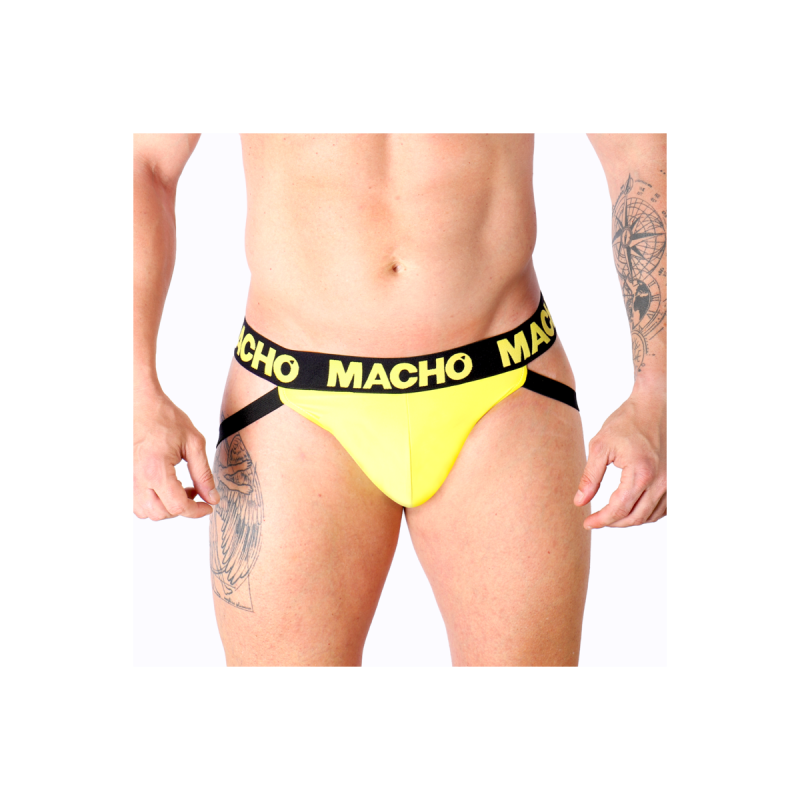 MACHO - MX25A JOCK LYCRA GIALLO XL - MACHO UNDERWEAR - /product_model…