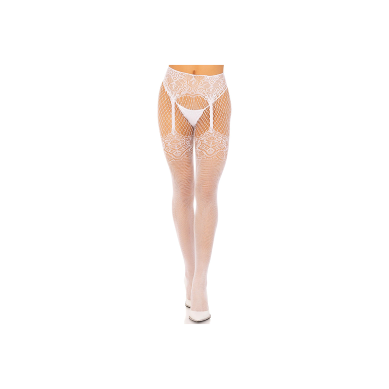 LEG AVENUE - FISCHNETZSTRUMPFHOSE MIT RÜCKENNAHT - LEG AVENUE HOSIERY…