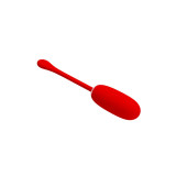 Pretty Love - Julius Huevo Vibrador Impermeble & Recargable Rojo |