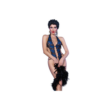 Chilirose - Cr 4479 Body Crotchless Azul S/M | Vybes.it
