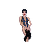 Chilirose - Cr 4479 Body Crotchless Azul S/M | Vybes.it