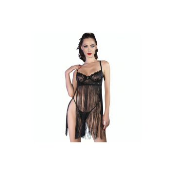 Chilirose - Cr 4496 Babydoll Negro S/M | Vybes.it