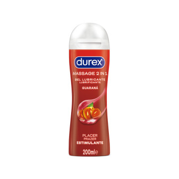 DUREX - GEL LUBRIFICANTE DA MASSAGGIO STIMOLANTE AL GUARANÀ 200 ML -…