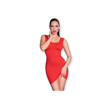 Chilirose - Cr 4622 Vestido Rojo S/M | Vybes.it