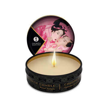 Shunga - Mini Caresse À La Bougie Présentoir Bougies De Massage 24