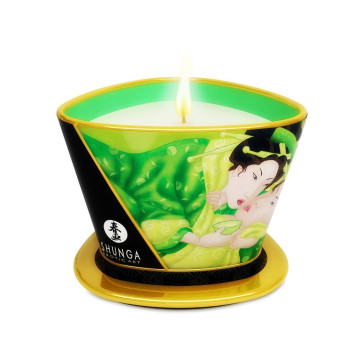 Shunga - Mini Caress By Candelight Massagekerze T Grün 170 Ml |