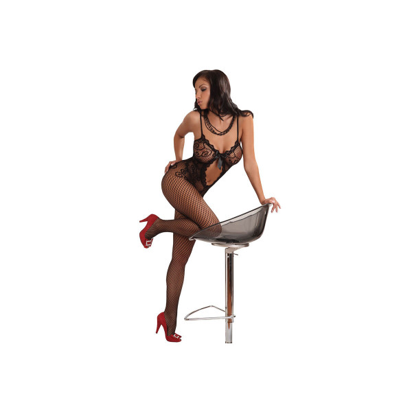 LIVCO CORSETTI FASHION - MAGALI LC 17036 BODYSTOCKING NEGRO TALLA ÚNICA