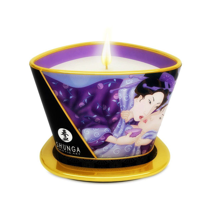 Shunga - Mini Caress By Candelight Vela Masaje Frutas Exóticas 170