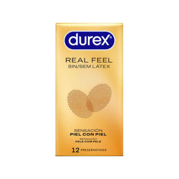 DUREX - REAL FEEL KONDOME OHNE LATEX 12 EINHEITEN - DUREX CONDOMS - L…
