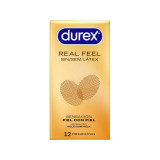 DUREX - REAL FEEL CONDOMS WITHOUT LATEX 12 UNITS - DUREX CONDOMS - La…