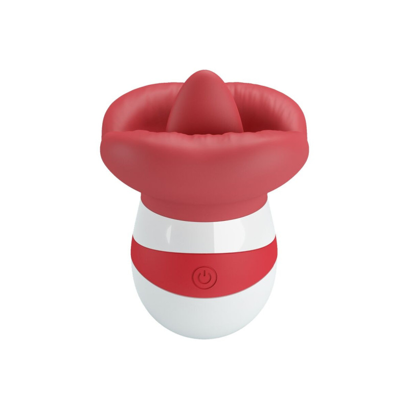 Pretty Love - Mina Estimulador Lengua Rojo Claro | Vybes.it