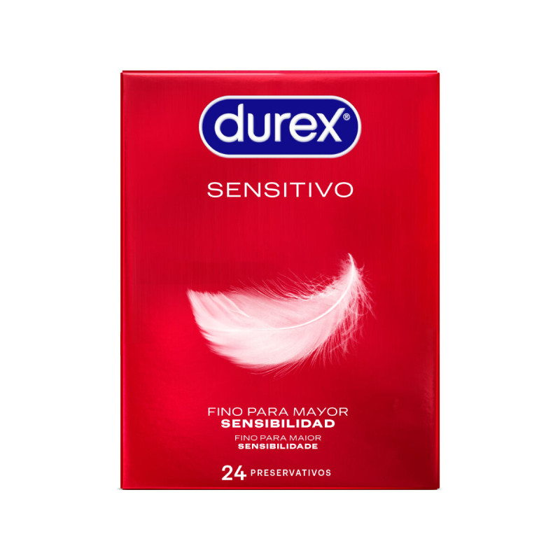 DUREX - SENSITIVE KONDOME 24 EINHEITEN - DUREX CONDOMS - Empfindlich