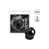 CALEXOTICS - ALPHA BAGUE DUAL CAGE NOIR - Cockrings sans vibration