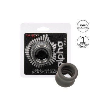 CALEXOTICS - ALPHA ANELLO ALLUNGABILE PER SCROTO NERO - Cockring senz…