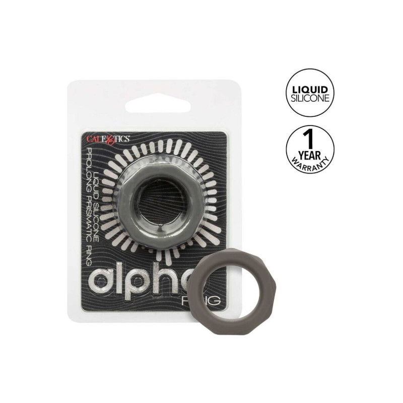 CALEXOTICS - ALPHA ANELLO PRISMATICO PROLONG GRIGIO - Cockring senza…