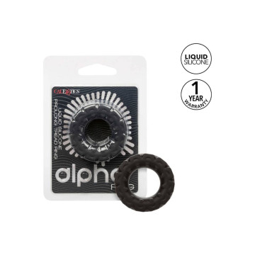 CALEXOTICS - ALPHA PROLONG TRETRING SCHWARZ - Cockringe ohne Vibration