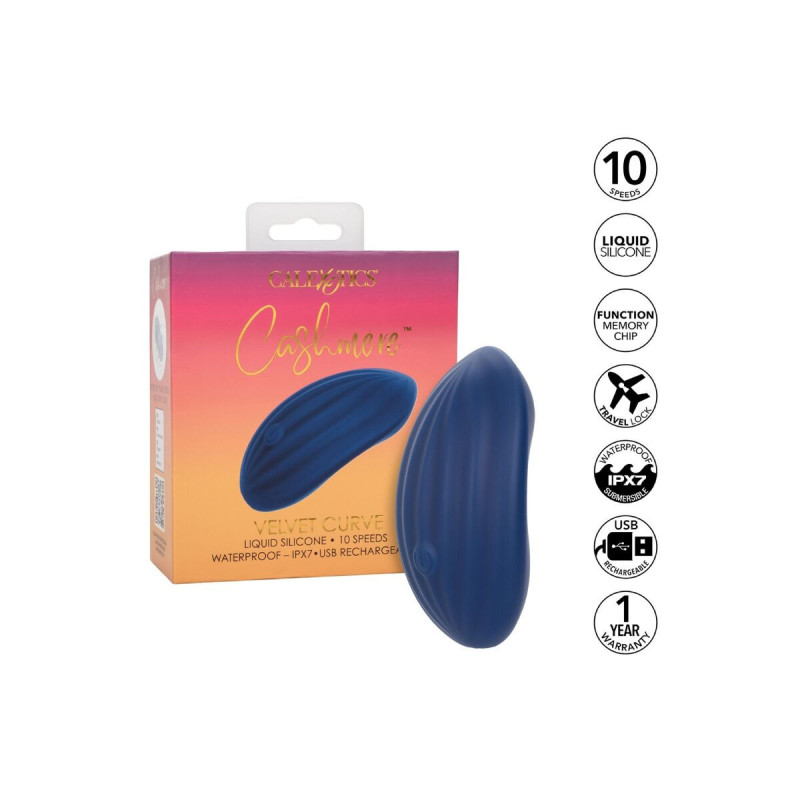 Calexotics - Cashmere Velvet Curve Azul | Vybes.it