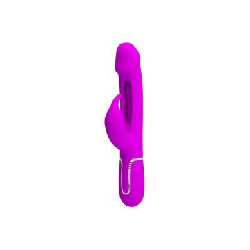 Pretty Love - Kampas Vibrador Rabbit 3 En 1 Multifunción Con Lengua