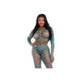 Leg Avenue - Top & Leggins Hardcore Azul | Vybes.it