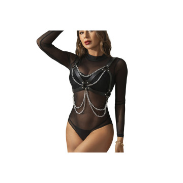 Subblime - Harness - Bh Mit Kettendetail, Eine Grösse | Vybes.it