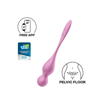 Satisfyer - Love Birds Bolas Kegel Vibradoras Rosa | Vybes.it