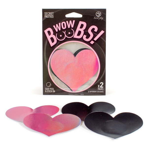 SECRET PLAY - WOW BOOBS! CUBRE PEZONES CORAZÓN