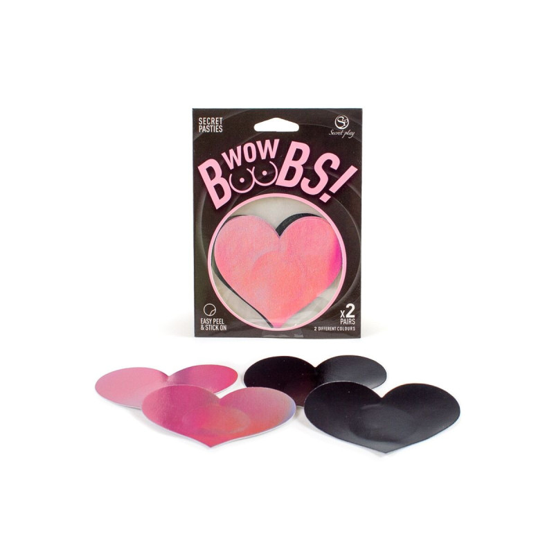 SECRET PLAY- WOW SEINS! COUVRE-MALIN COEUR - SECRETPLAY 100% FETISH -…