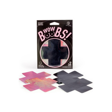 SECRET PLAY - WOW BOOBS! X NIPPLE COVERS - SECRETPLAY 100% FETISH