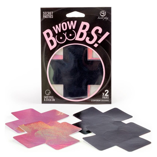 SECRET PLAY - WOW BOOBS! CUBRE PEZONES X