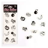 SECRET PLAY - SET DE 10 TATTOOS TEMPORALES SPICY COLLECTION