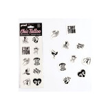 SECRET PLAY - SET DI 10 TATUAGGI TEMPORANEI COLLEZIONE KINKY - SECRET…