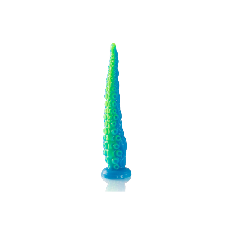Epic - Scylla Dildo Tentáculo Fino Fluorescente Tamaño Grande |
